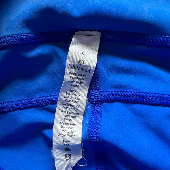 LULULEMON FAST AND FREE SHORT 10" *ICE DYE - Picture 3 of 4